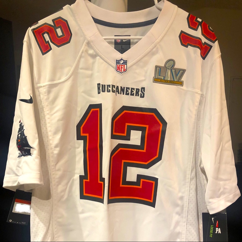 Tom Brady SBLV Tampa Bay Buccaneers Nike Jersey